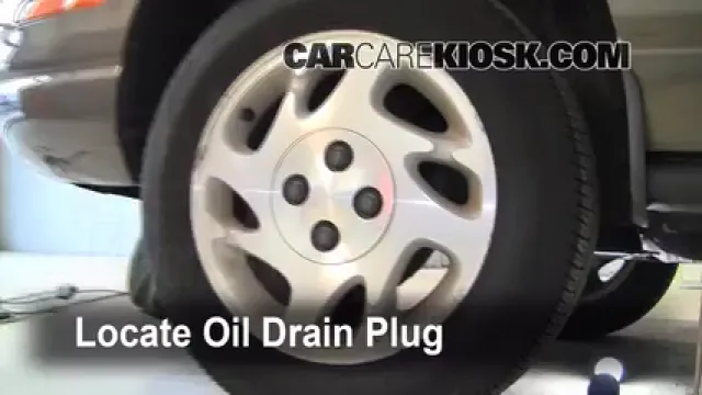 2000 Saturn SL 1.9L 4 Cyl. Aceite Cambiar aceite y filtro de aceite